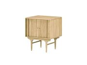 JULIE 2DOOR BEDSIDE TABLE WHITE OAK ジュリー2ドアベッドサイドテーブルホワイトオーク