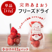 完熟あまおうフリーズドライ