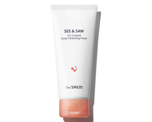 【60%オフ】ザ　セム　シー＆ソー　ACコントロール　ディープ　クレンジングフォーム　120ml　1058
