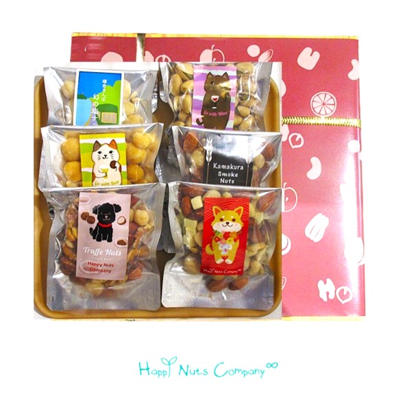 母の日２０２６ 健康ギフト【ミックスナッツ】 おつまみ de ナッツ詰め合わせナッツ ギフト箱入り  6種類 ミックスナッツ 幻塩 チーズ ピスタチオ 燻製  トリュフ/公式サイト HappyNutsCompany