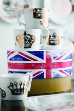 ROSANNA・ロザンナ　キングスロード・リダックス モダンバロック・マグカップ　4個セット