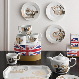 ROSANNA・ロザンナ　キングスロード・リダックス デザートプレート　4枚セット