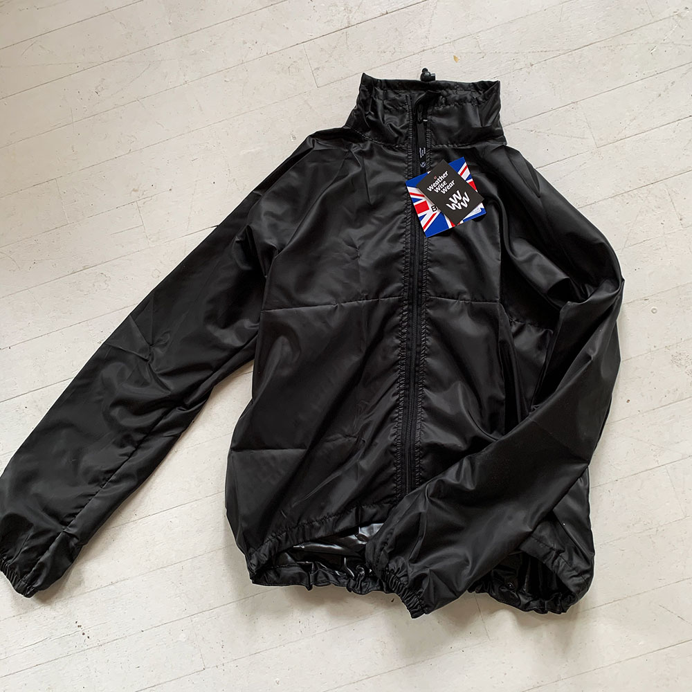 Weather Wise Wear Full Zip Nylon Windbreaker