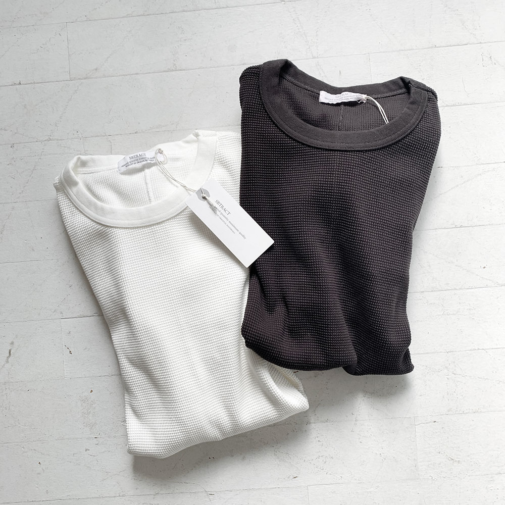 SBTRACT Fine Cotton Waffle L/S (Mens)