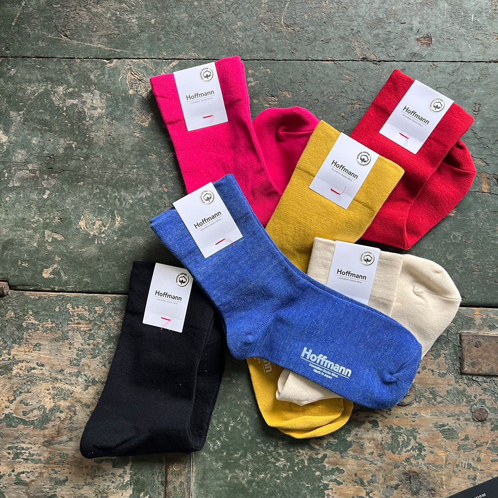 オーガニックコットンプレーンソックス