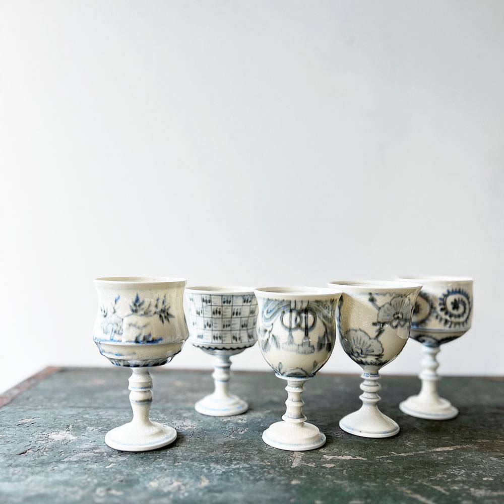 安南手ワインカップ // マイケル・ケリー