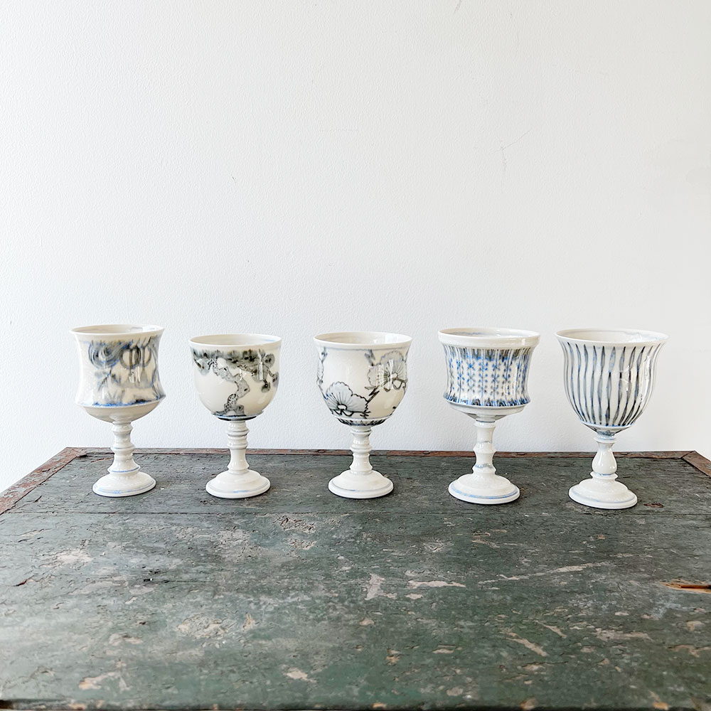 安南手ワインカップ // マイケル・ケリー