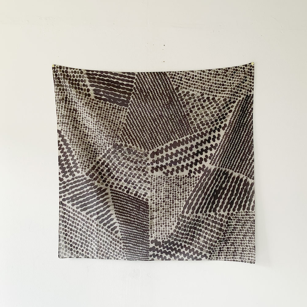 Block Print Scarf  //  向井 詩織