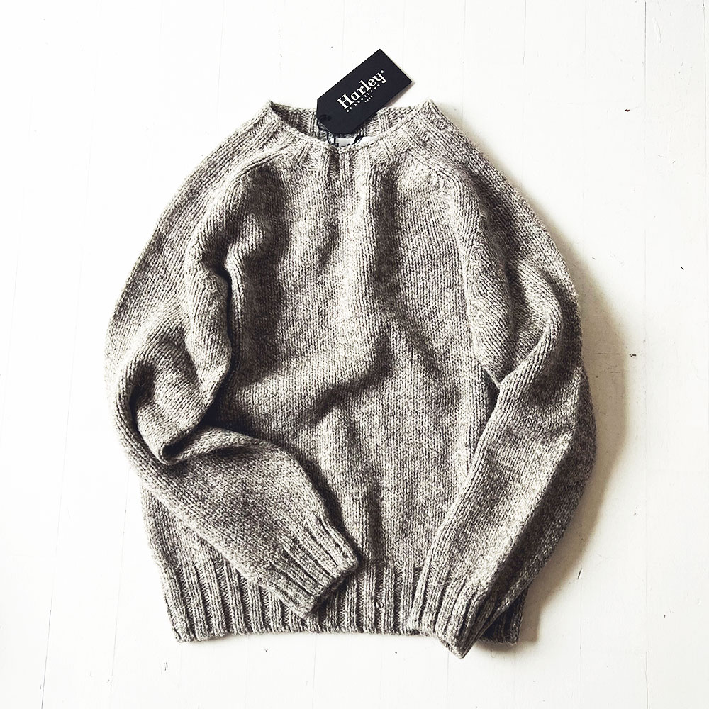 Harley of Scotland Ecology Yarn CREW Neck  (Unisex)