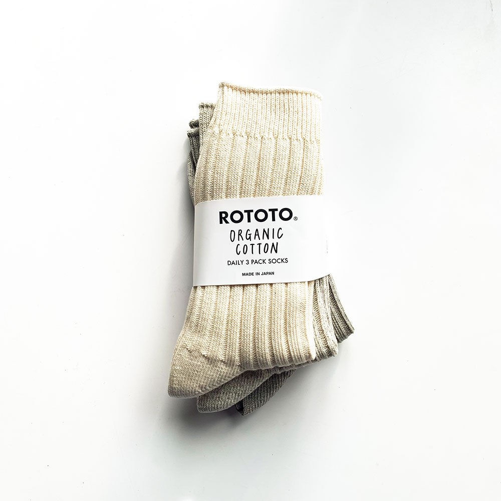 Organic CTN 3Pack Socks (Mens)