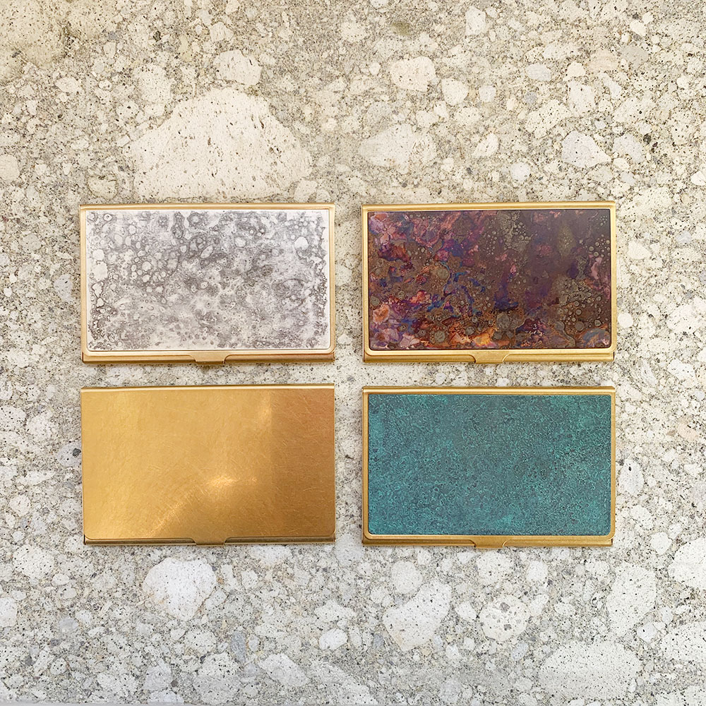 Brass+Brass Card Case