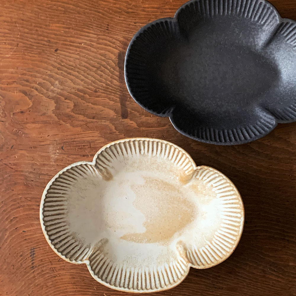 耐熱木瓜深皿 L // 石渡 磨美