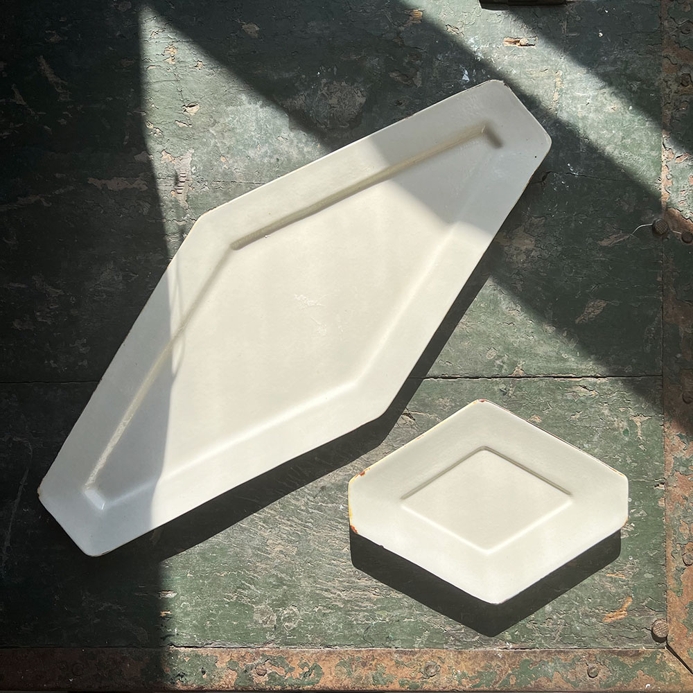 新雪六角プレート  //  青木郁美