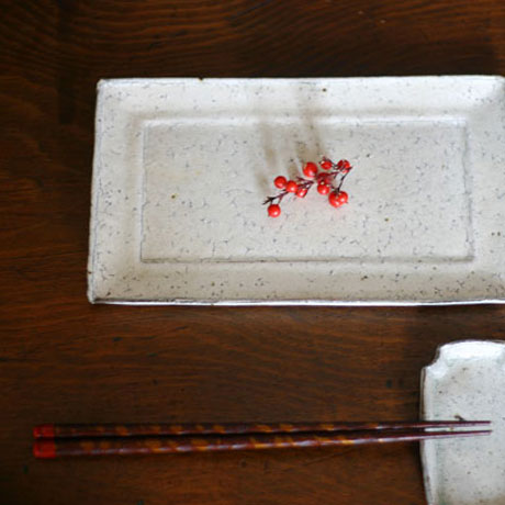 4寸角皿  // 齊藤隆