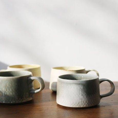 型染めコーヒーカップ // 徳山久見子