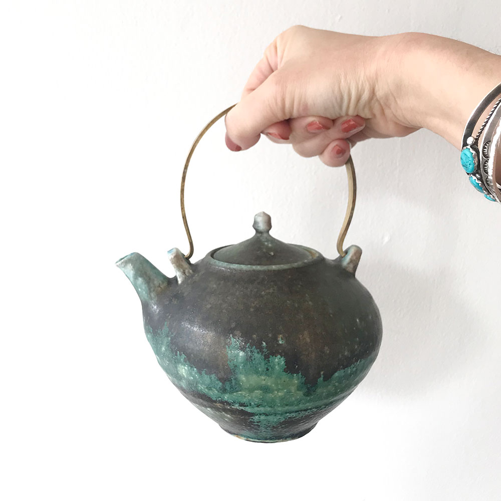 織部 土瓶 // 境道一