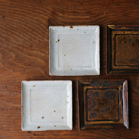 正角皿3寸  // 齊藤隆