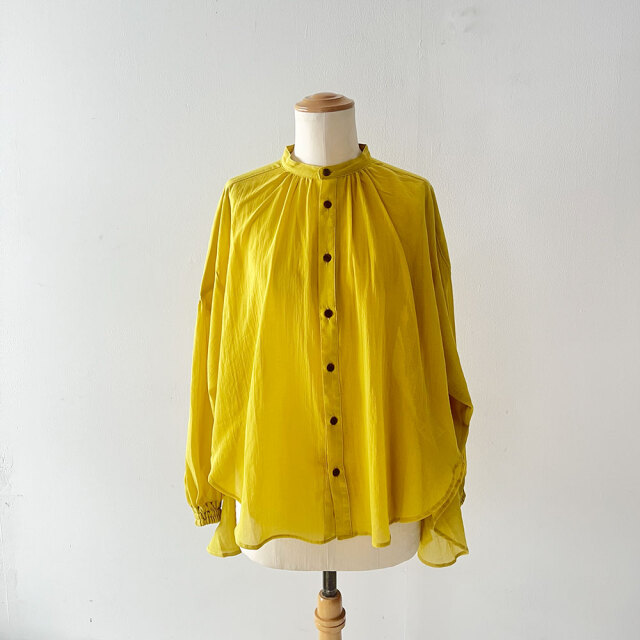 Sheer Voile Blouse / 4色