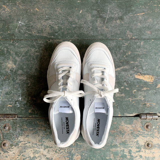 NOVESTA MARATHON WHITE EU39 未使用品 NOVESTA Marathon W Leather Trail All White