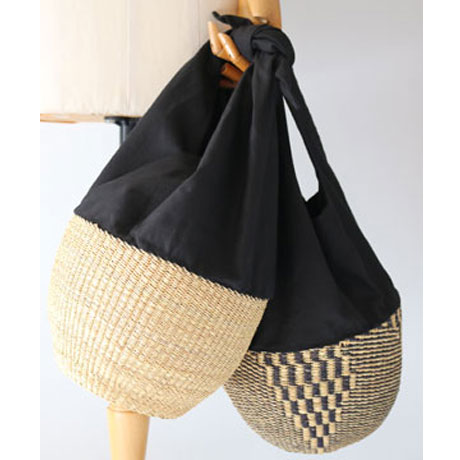 MUUN　Motif Basket & Handle Basket