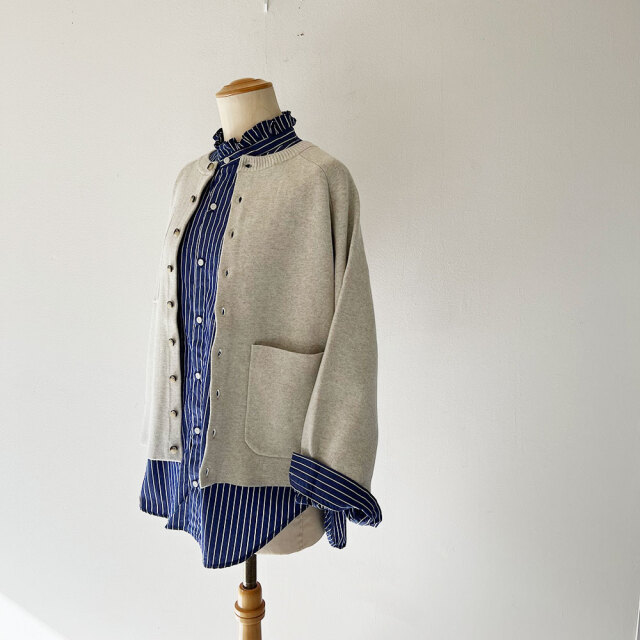 Cotton Milano Rib Cardigan / 6色