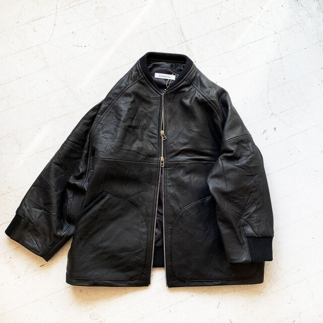 Sustainable Series Leather Blouson
