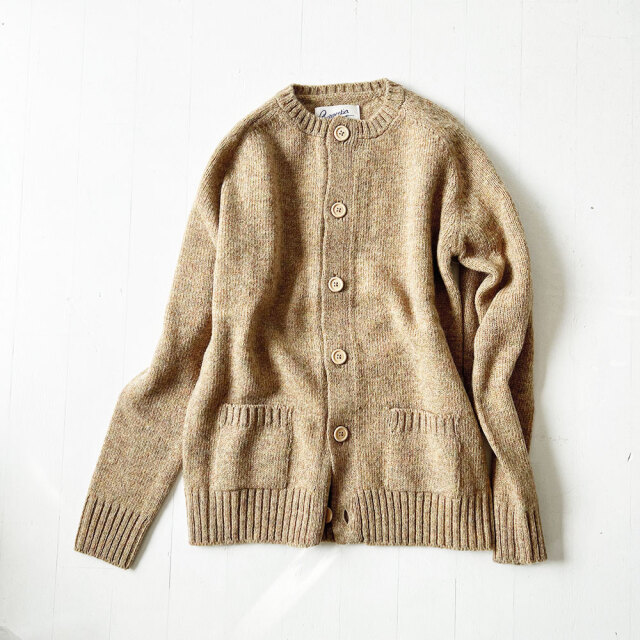 Shetland C-Neck Cardigan
