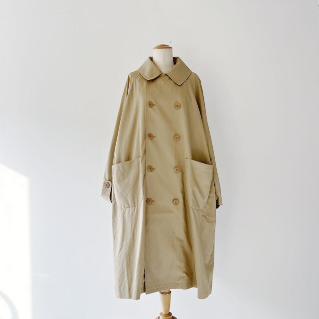 Finx Cotton Wide Trench Coat