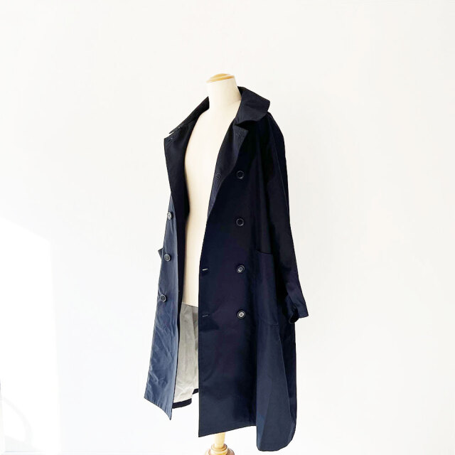 Finx Cotton Wide Trench Coat