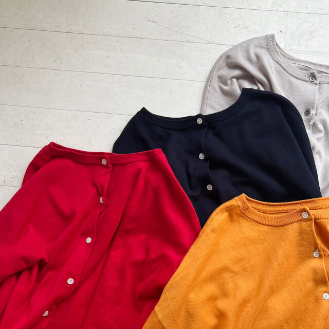 Pima Cotton 2Way Wide Cardigan