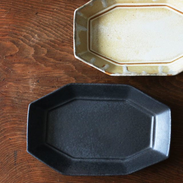 耐熱八角皿 L // 石渡 磨美