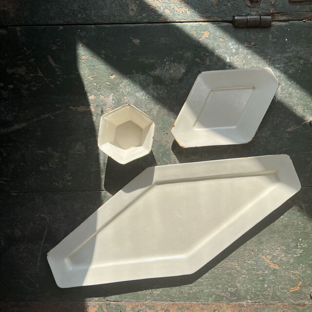 青木郁美 さん　十角プレート　未使用 青木郁美 さん 十角プレート 未使用 青木郁美 さん 十角プレート 未使用