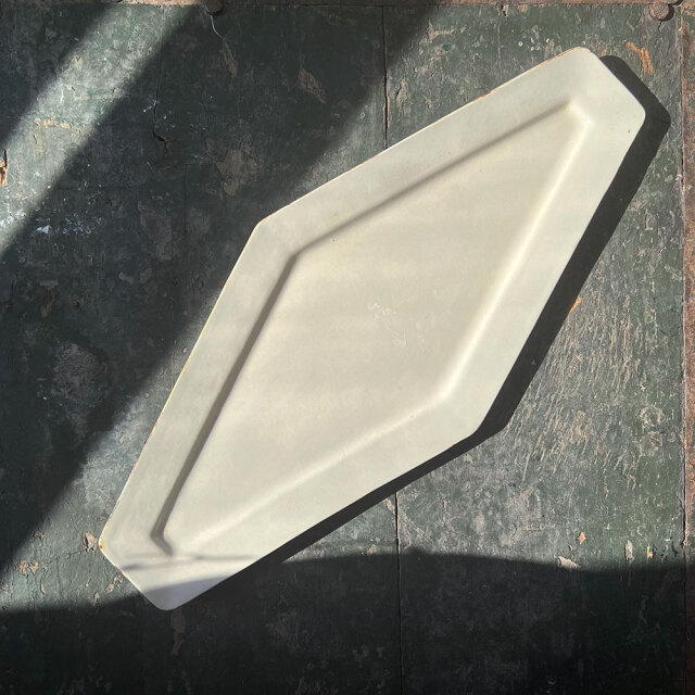 新雪六角プレート // 青木郁美