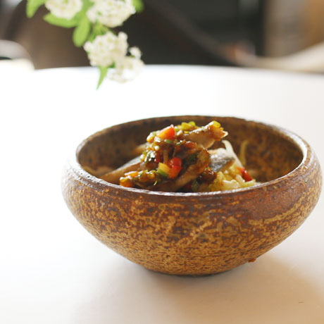 丸い鉢  // 馬渡新平