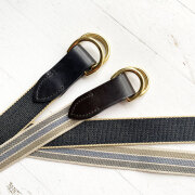 Deadstock Fabric Ring Belt