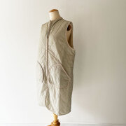 Light Quilt No-sleeve Coat