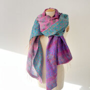 Kantha  Silk Stole