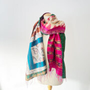 Kantha  Silk Stole