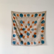 Block Print Scarf  //  向井 詩織
