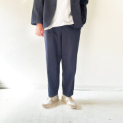 80/2 スーピマギャバ イージーパンツ (Unisex) / 2色