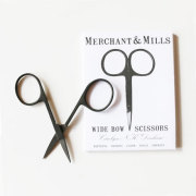 MERCHANT & MILLS Wide Bou Black Scissors