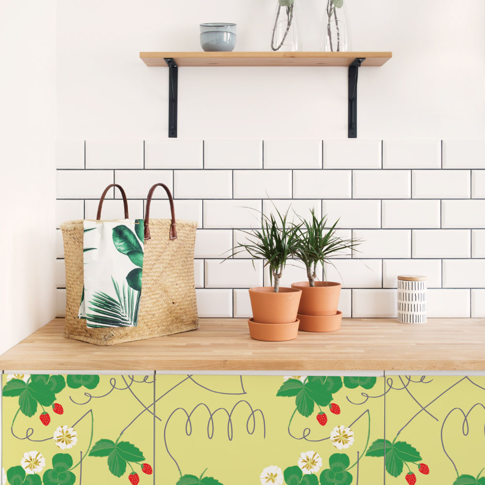 リメイクシート・AZUのイチゴとクローバー