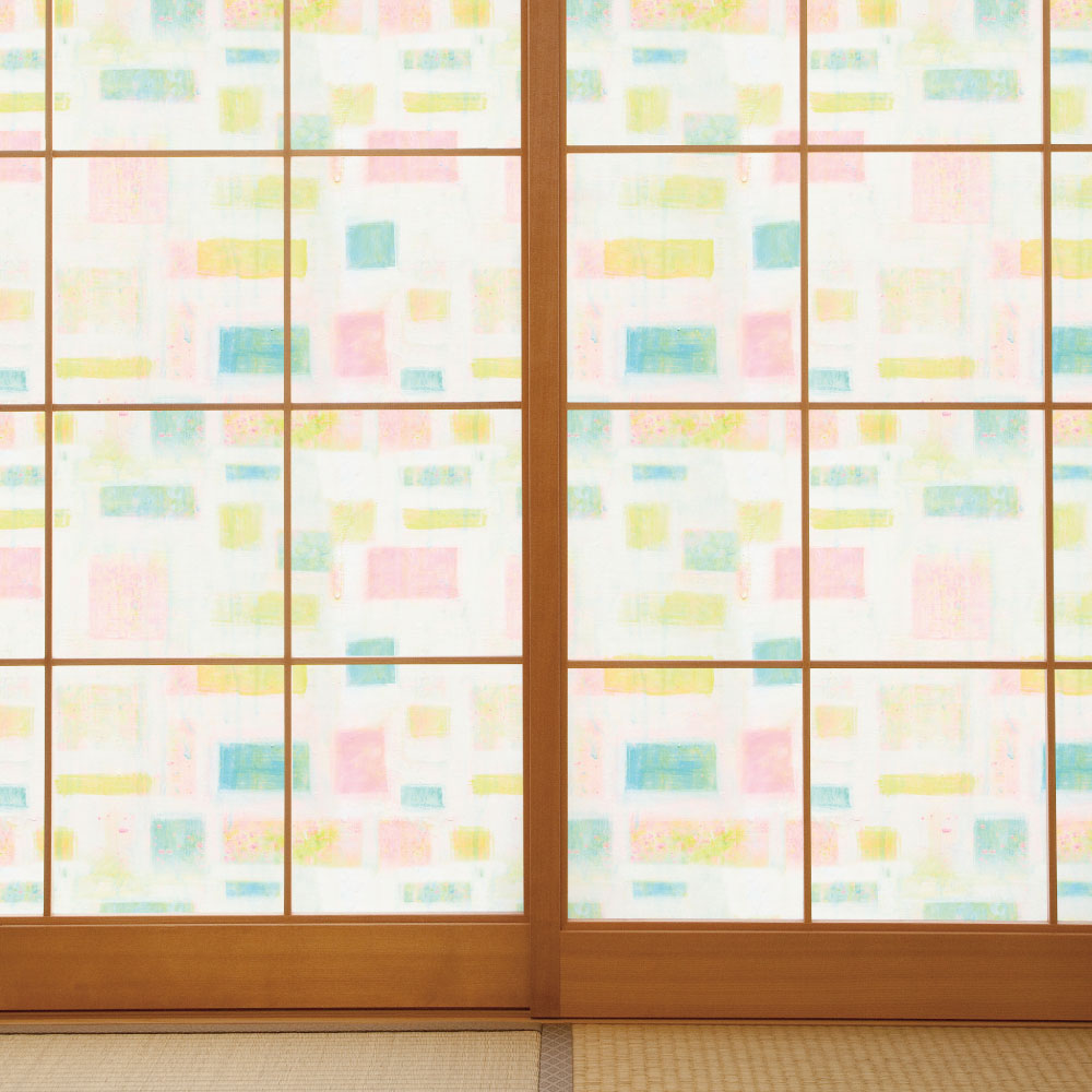 デザイン障子紙・Ushimaru Saekiのあなたと出会うこの街で