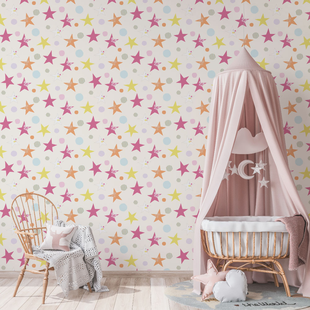 シール壁紙・Pavish PatternのRelaxing Stars