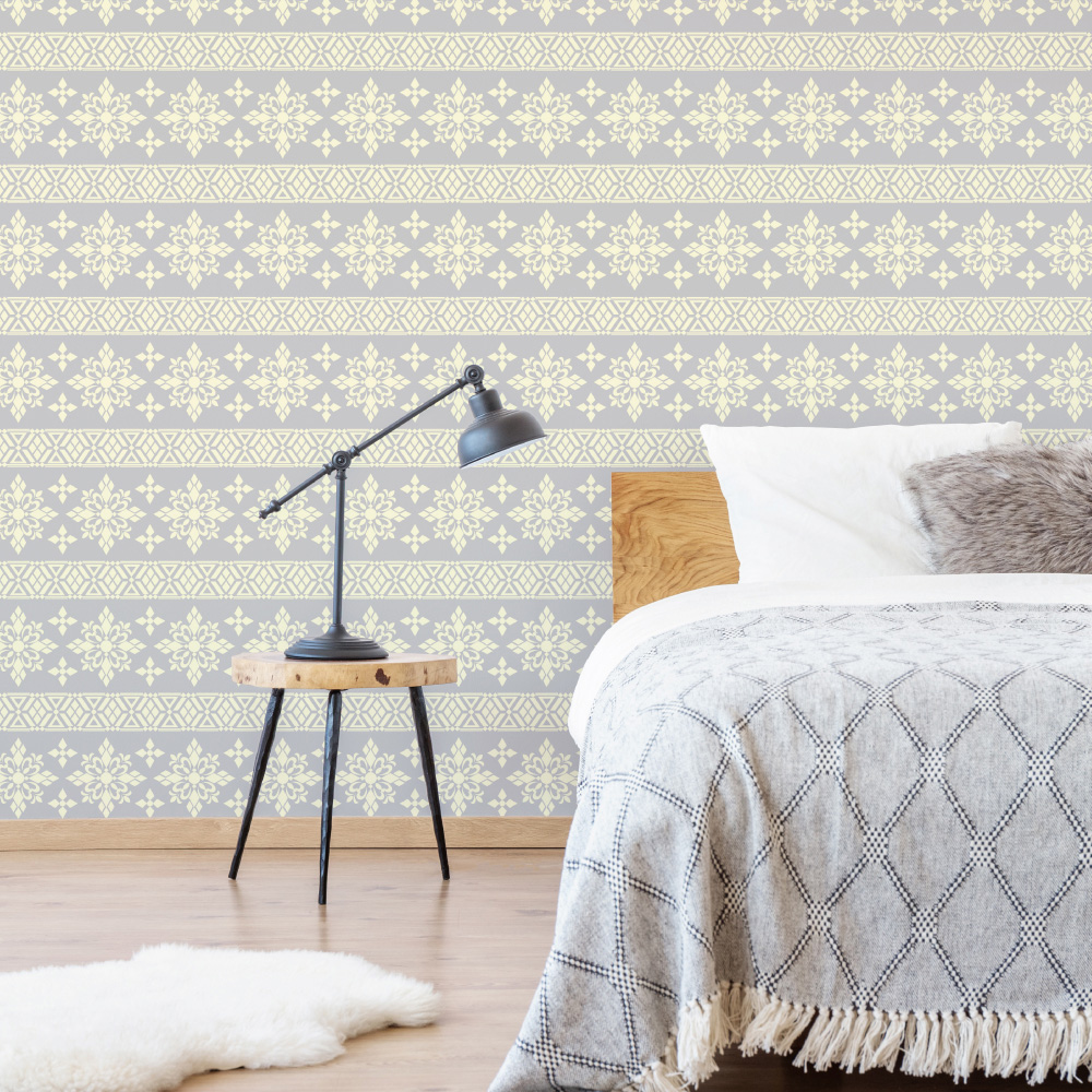 シール壁紙・Miki SaitoのDiamond Stripes