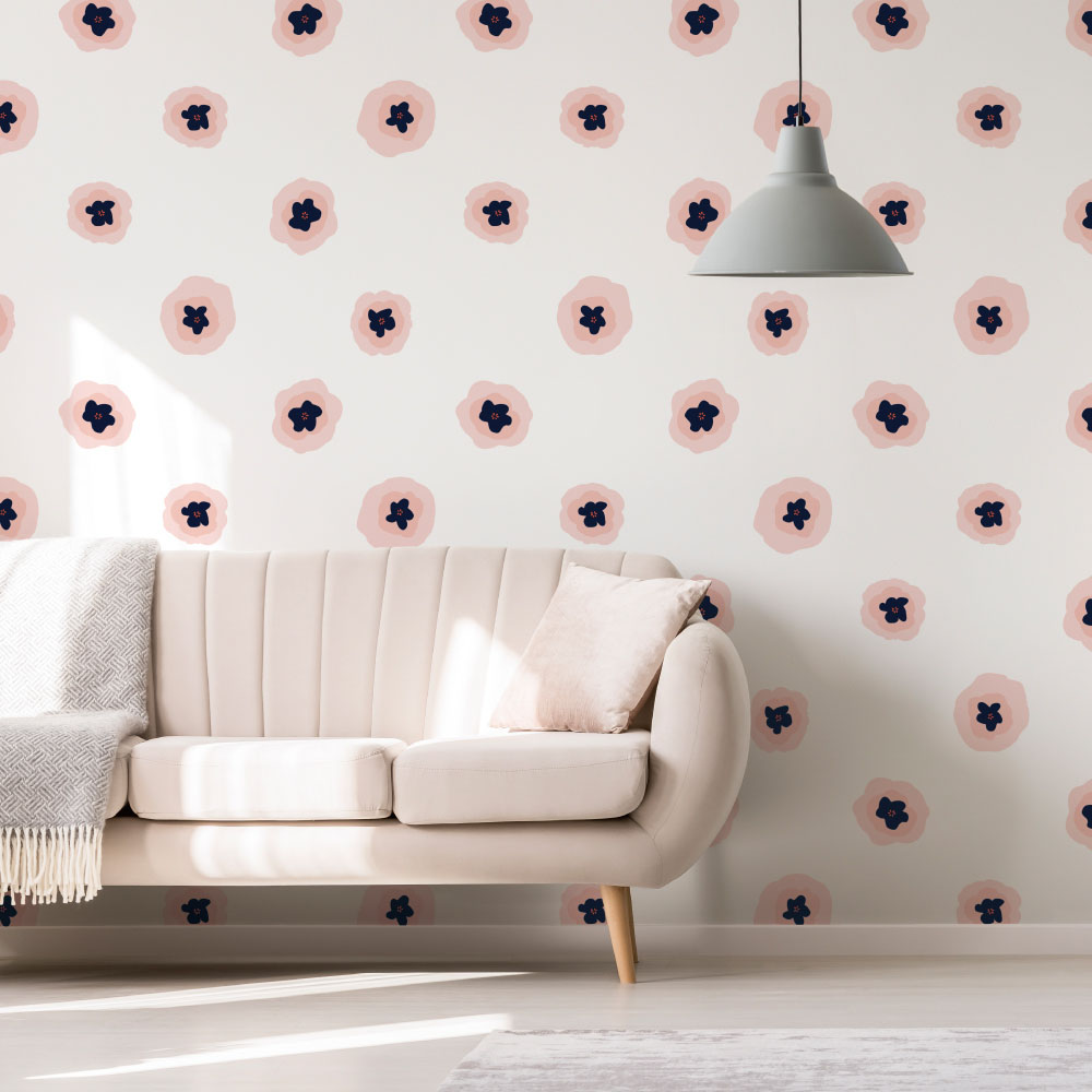 シール壁紙・Annの開花