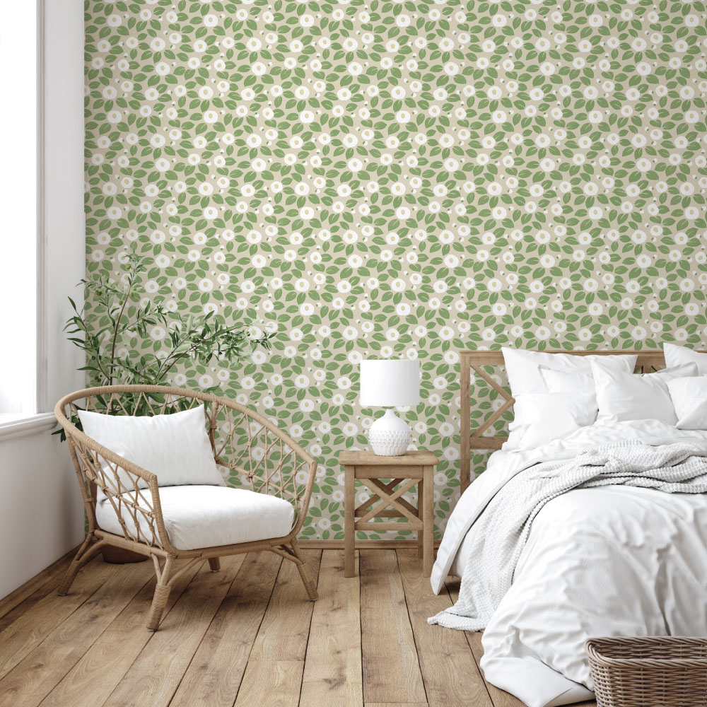 シール壁紙・広瀬順子の椿