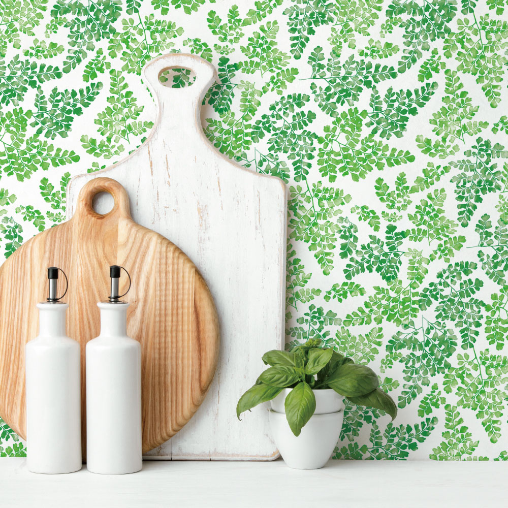 シール壁紙・広瀬順子のアジアンタム