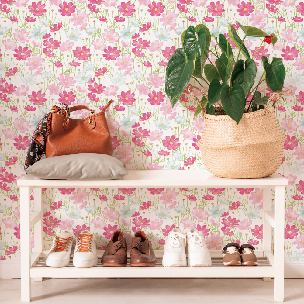 シール壁紙・広瀬順子のコスモス