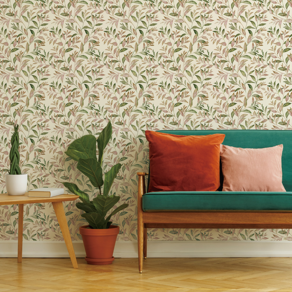 シール壁紙・広瀬順子のグリーンリーフ